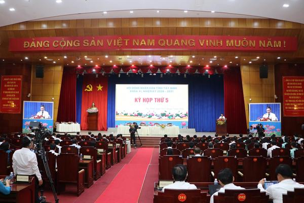 Tây Ninh: Khai mạc kỳ họp thứ 5, HĐND tỉnh khóa XI
