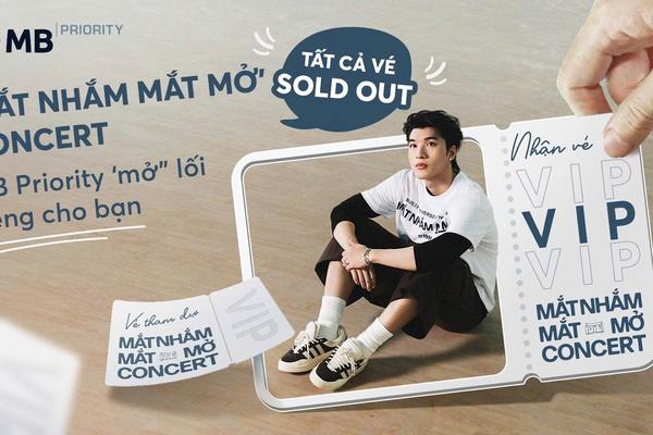 MB Priority trở thành Nhà tài trợ kim cương của “mắt nhắm mắt mở” Concert 2026 - Concert cá nhân đầu tiên của HIEUTHUHAI