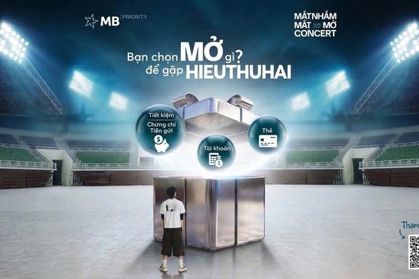 MB Priority trở thành Nhà tài trợ kim cương của “mắt nhắm mắt mở” Concert 2026 - Concert cá nhân đầu tiên của HIEUTHUHAI