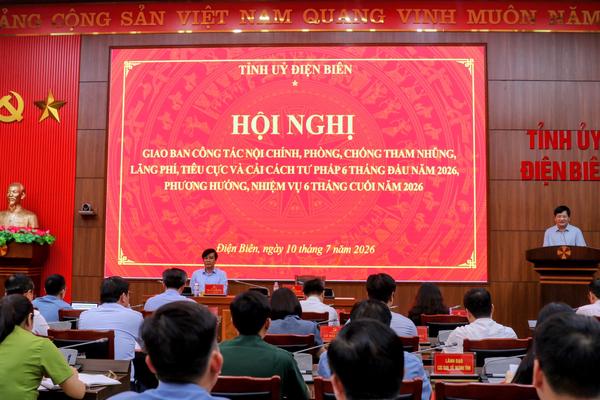Điện Biên: Giám sát chặt nội bộ, nâng cao hiệu lực phòng chống tham nhũng