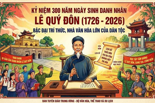 Thanh tra Hà Nội tuyên truyền kỷ niệm 300 năm Ngày sinh danh nhân văn hóa Lê Quý Đôn