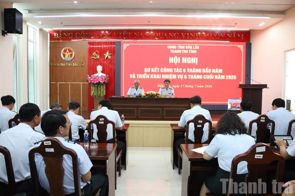 Những dấu ấn nổi bật của Thanh tra tỉnh Đắk Lắk trong 6 tháng đầu năm 2026