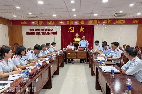 Thanh tra TP Đồng Nai: Tinh gọn bộ máy, đáp ứng yêu cầu nhiệm vụ giai đoạn mới