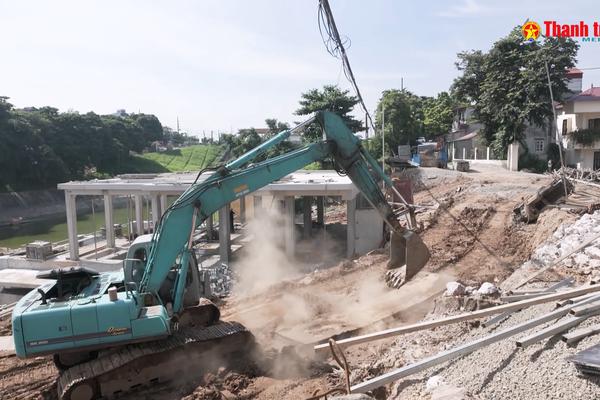 A lô Thanh tra: Ghi nhận tại các điểm thi công chống ngập của Thủ đô