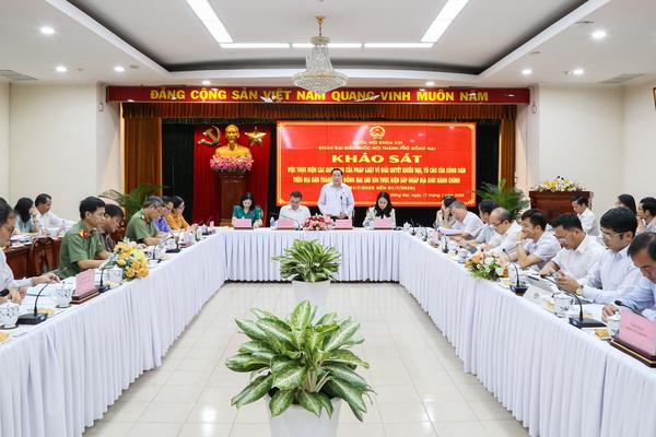 Đồng Nai tập trung giải quyết khiếu nại, tố cáo từ cơ sở sau sáp nhập