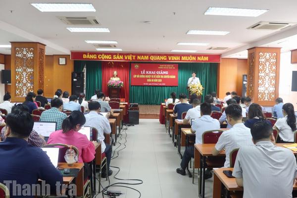 Khai giảng lớp bồi dưỡng nghiệp vụ kiểm tra chuyên ngành Khóa 8/2026
