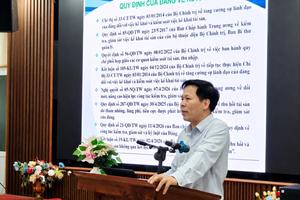 Lai Châu: Bồi dưỡng nghiệp vụ để tiếp công dân tốt hơn