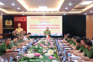 Đảng ủy Công an Hà Nội: Kiểm tra Đảng ủy Phòng Cảnh sát hình sự và Công an phường Đống Đa, Phú Diễn