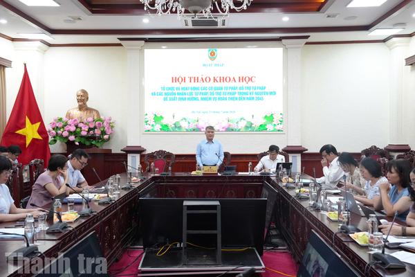 Hoàn thiện cơ chế bảo đảm liêm chính tư pháp để phòng, chống tham nhũng, tiêu cực