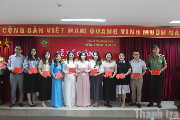Trường Cán bộ Thanh tra bế giảng lớp bồi dưỡng nghiệp vụ Thanh tra viên khóa K03/2026