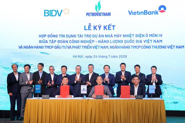 Petrovietnam ký hợp đồng tín dụng 7.300 tỷ đồng cho Nhà máy nhiệt điện Ô Môn IV