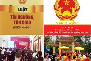 Kế hoạch triển khai thi hành Luật Tín ngưỡng, tôn giáo