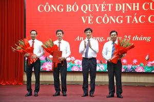Ông Lê Quang Tùng giữ chức Bí thư Tỉnh ủy An Giang