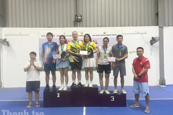 Giao lưu Pickleball: Thắt chặt phối hợp, lan tỏa tinh thần đoàn kết