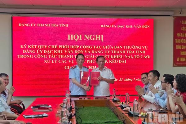 Thanh tra Quảng Ninh: Tăng cường phối hợp giải quyết đơn thư, tiếp công dân tại đặc khu Vân Đồn