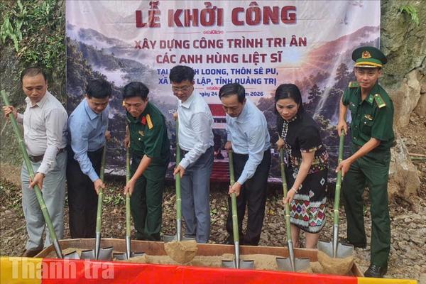 Báo Thanh tra - Thắp lên một địa chỉ tri ân giữa đại ngàn Trường Sơn
