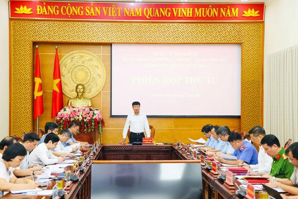 Ninh Bình: Thanh tra tỉnh phát huy vai trò tham mưu trong phòng, chống tham nhũng, tiêu cực