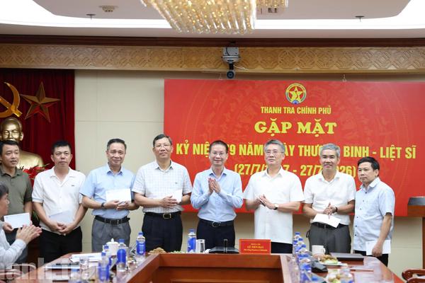Thanh tra Chính phủ tri ân thương binh, thân nhân liệt sĩ: Tiếp nối truyền thống cách mạng, cống hiến cho sự nghiệp thanh tra