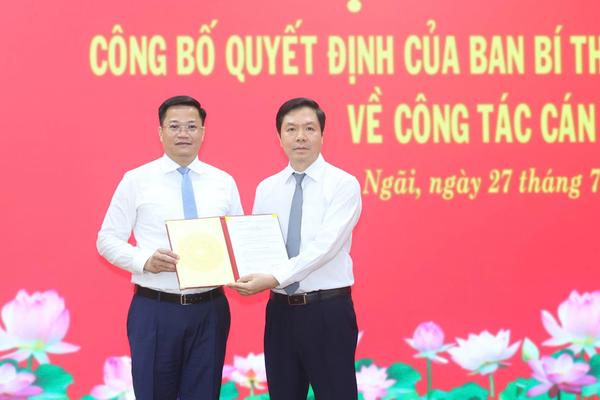 Tân Phó Bí thư Tỉnh ủy Quảng Ngãi Nguyễn Đức Tâm: “Nói là làm, làm quyết liệt và đến cùng”