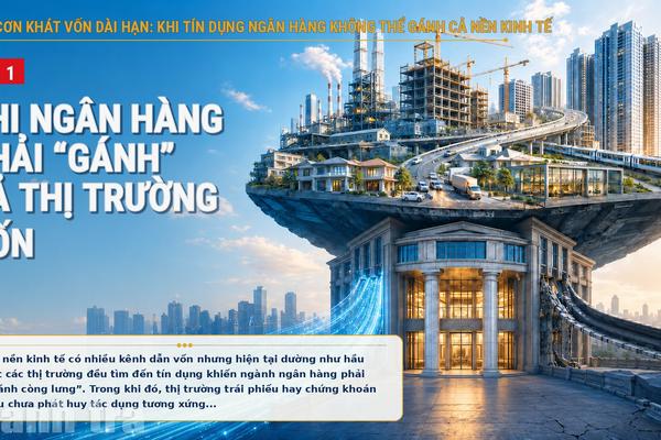 Bài 1: Khi ngân hàng phải "gánh" cả thị trường vốn