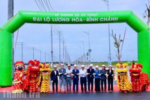 Đại lộ Lương Hòa – Bình Chánh chính thức thông xe, động lực phát triển mới cho phía Tây TPHCM