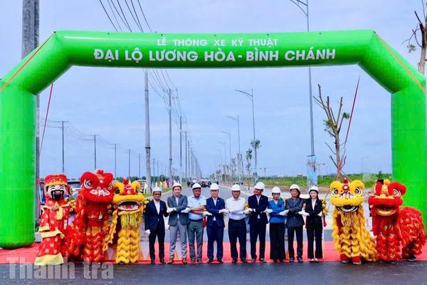 Đại lộ Lương Hòa – Bình Chánh chính thức thông xe, động lực phát triển mới cho phía Tây TPHCM