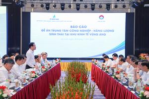 Petrovietnam - Hà Tĩnh: Cộng hưởng nguồn lực, kiến tạo cực tăng trưởng mới