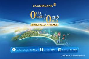 Sở hữu ngay căn hộ Vinhomes trong mơ cùng chính sách vay mua nhà cực ưu đãi từ SACOMBANK