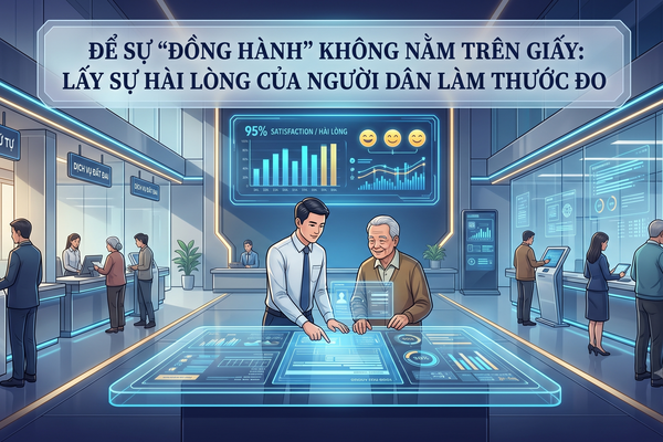 Bài 2 - Lấy sự hài lòng của người dân làm thước đo