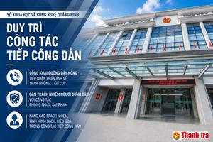 Quảng Ninh: Sở Khoa học và Công nghệ gắn trách nhiệm người đứng đầu với phòng ngừa sai phạm