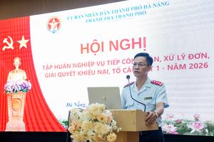 Thanh tra Đà Nẵng tập huấn nghiệp vụ tiếp công dân và ứng dụng công nghệ cho cán bộ cấp xã