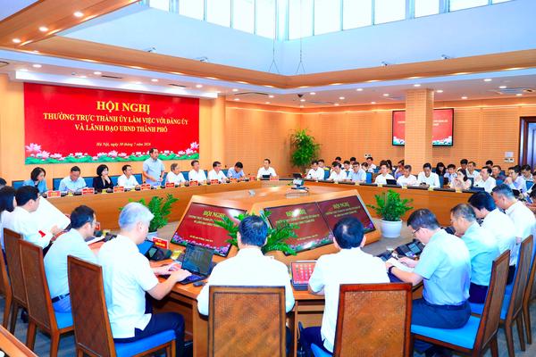 Bí thư Hà Nội: Tăng trưởng 2 con số là trách nhiệm, danh dự và cam kết với Nhân dân Thủ đô