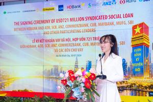 HDBank huy động thành công khoản vay xã hội hợp vốn quốc tế 721 triệu USD