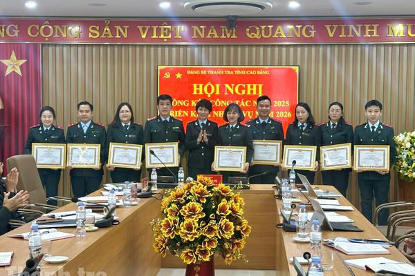 Cao Bằng: Đảng bộ Thanh tra tỉnh gắn công tác xây dựng Đảng với nhiệm vụ chuyên môn