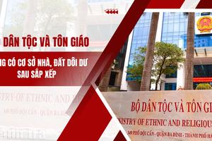Bộ Dân tộc và Tôn giáo không có cơ sở nhà, đất dôi dư sau sắp xếp