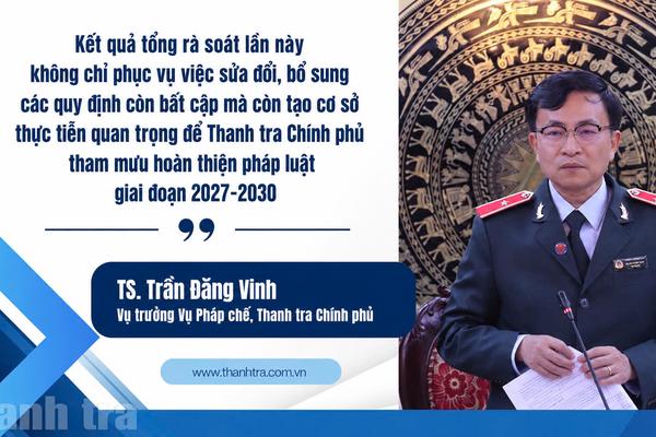 Hoàn thiện hệ thống pháp luật: Từ tổng rà soát đến kiến tạo thể chế cho kỷ nguyên mới