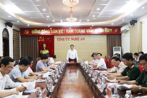 Nghệ An: Kiên quyết phát hiện, xử lý nghiêm các hành vi tham nhũng, lãng phí, tiêu cực