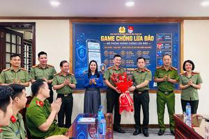 Công an Thanh Hóa ra mắt công trình ứng dụng Mô phỏng phòng, chống lừa đảo