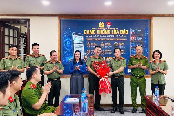 Công an Thanh Hóa ra mắt công trình ứng dụng Mô phỏng phòng, chống lừa đảo
