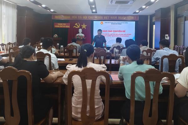 Văn phòng Thanh tra Đà Nẵng nâng cao nhận thức pháp luật về phòng, chống tham nhũng