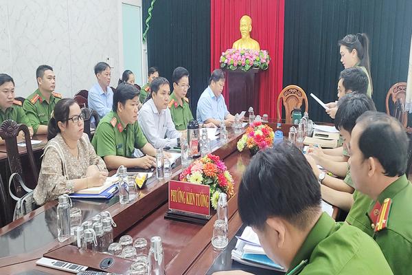 Thanh tra Công an tỉnh Tây Ninh phát hiện vi phạm tại các cơ sở kinh doanh có điều kiện