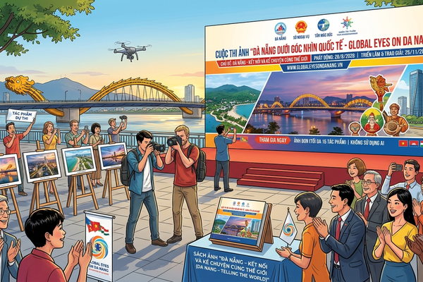 Đà Nẵng phát động Cuộc thi ảnh “Đà Nẵng dưới góc nhìn quốc tế - Global Eyes on Da Nang”