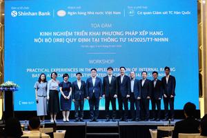 Ngân hàng Shinhan Việt Nam tổ chức tọa đàm chia sẻ kinh nghiệm triển khai phương pháp xếp hạng nội bộ IRB
