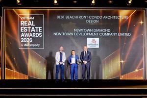 Chiến thắng tại DOT Property Awards 2026: Khẳng định vị thế kiến trúc biểu tượng của Newtown Diamond