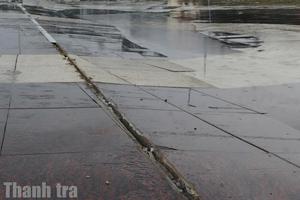 Nhà thầu chịu trách nhiệm khắc phục sự cố tại quảng trường lớn nhất miền Trung - Tây Nguyên