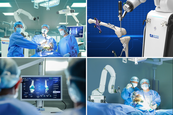 Bệnh viện Tâm Anh dẫn đầu “siêu robot thay khớp” vượt mốc 100 ca khó, thành công vượt trội