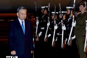 Tổng Bí thư, Chủ tịch nước Tô Lâm bắt đầu thăm cấp Nhà nước tới Australia