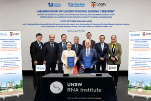 Việt Nam - Australia hợp tác phát triển công nghệ y sinh tiên tiến RNA, tiềm năng của vắc xin ung thư và thuốc sinh học thế hệ mới
