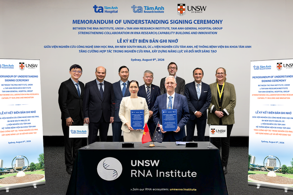 Việt Nam - Australia hợp tác phát triển công nghệ y sinh tiên tiến RNA, tiềm năng của vắc xin ung thư và thuốc sinh học thế hệ mới