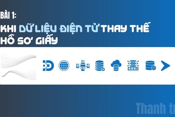 Bài 1: Khi dữ liệu điện tử thay thế hồ sơ giấy